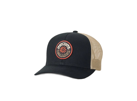 CUSTOM CURVE TRUCKER BLACK/KHAKI