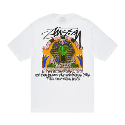 Camiseta Stussy Egypt White