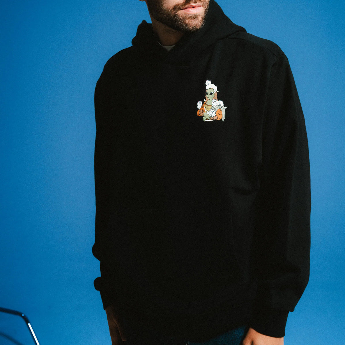 HERE ALL ALONG HOODIE (BLACK)