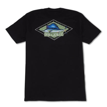 Camiseta Pelagic Tee Dbi Diamon Sailfish
