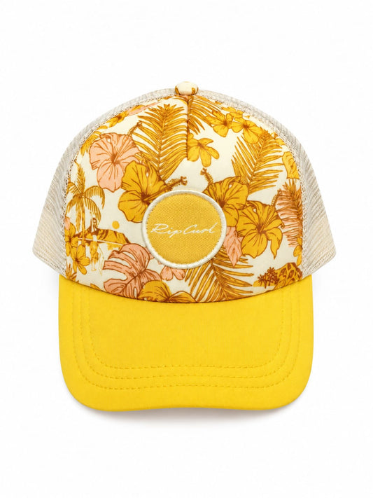 Paradise trucker hat girl