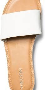 SIMPLE SLIDE SANDALS WHT