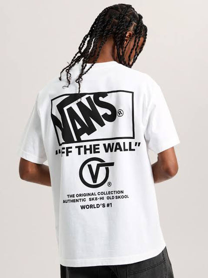 Stacked Hi SS Tee White
