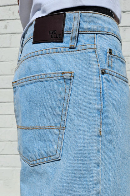 NEO BLUE SLIM SHORTS 5010 LIGHT BLUE