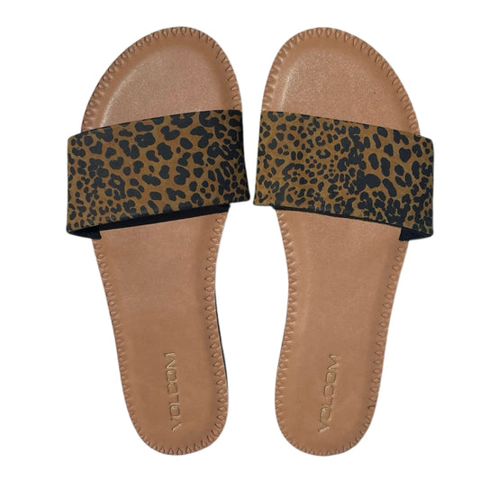 WOMEN'S SANDALS SIMPLE SLIDE CHEETAH