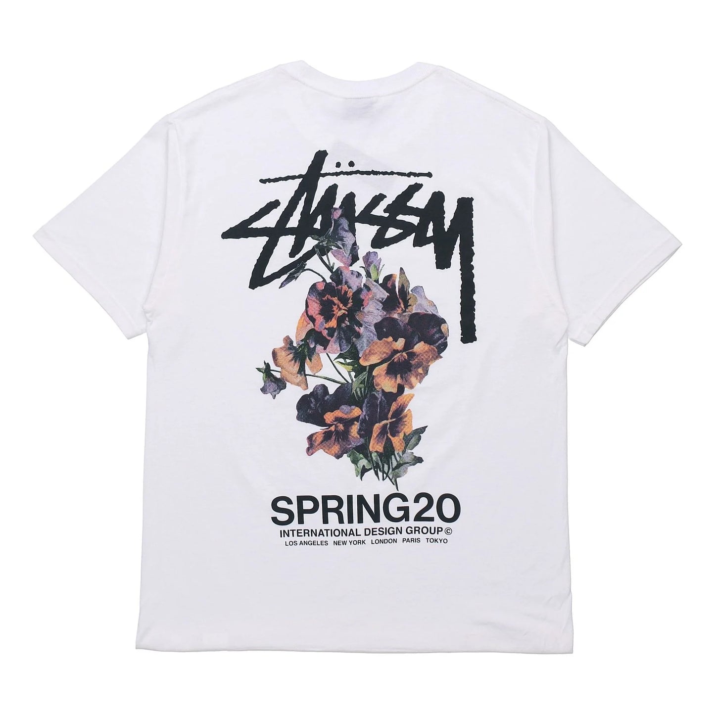 Camiseta Stussy Spring 20 International Floral