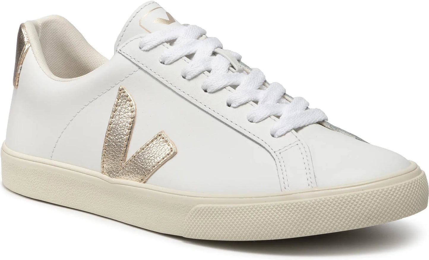 VEJA ESPLAR LOGO EXTRA WHITE PLATINE