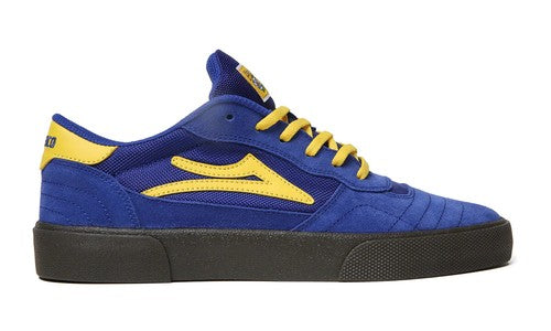 CAMBRIDGE SMU BLUE YELLOW SUEDE