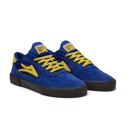 CAMBRIDGE SMU BLUE YELLOW SUEDE