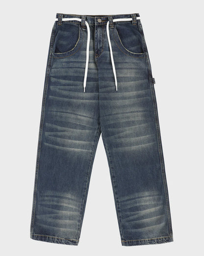 Vintage-Washed-Wide-Leg-Denims-Blue