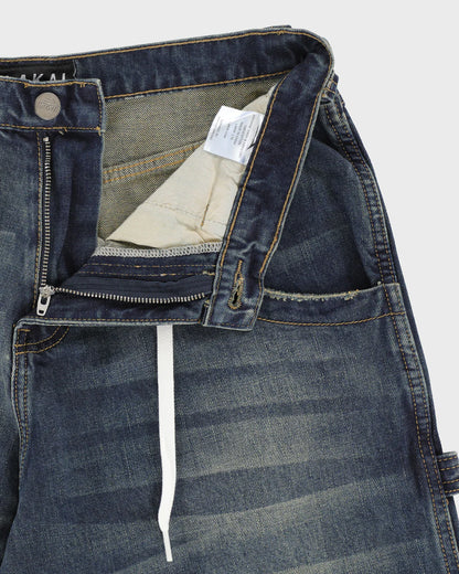 Vintage-Washed-Wide-Leg-Denims-Blue