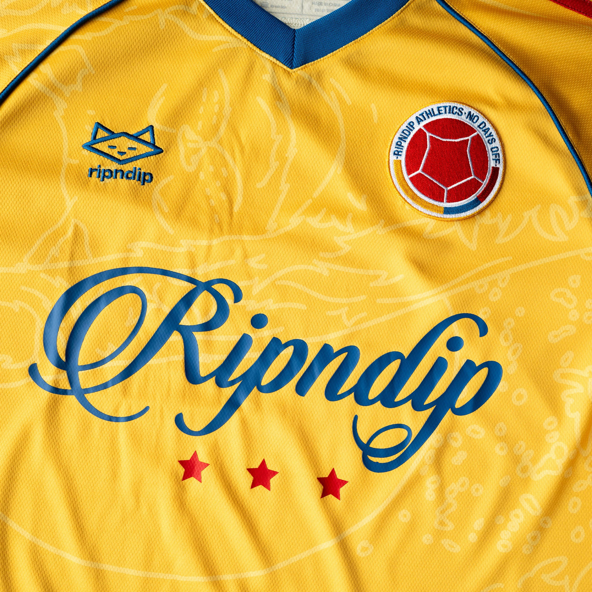 RND CUP COLOMBIA SOCCER JERSEY (GOLD/RED)