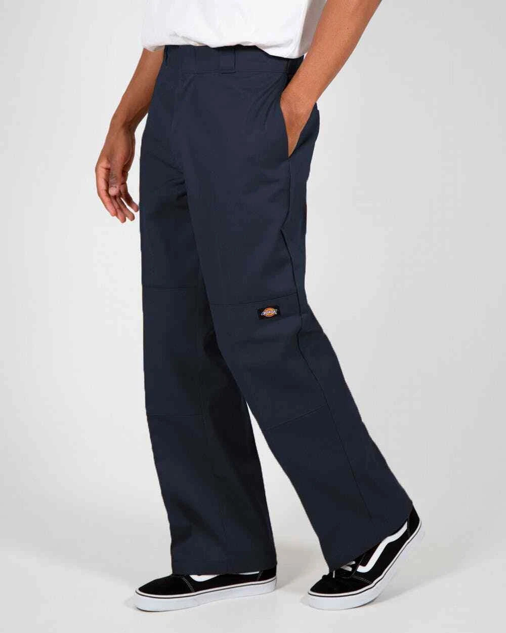 DOUBLE KNEE TWILL WORK PANT LOOSE FIT - B DARK NAVY