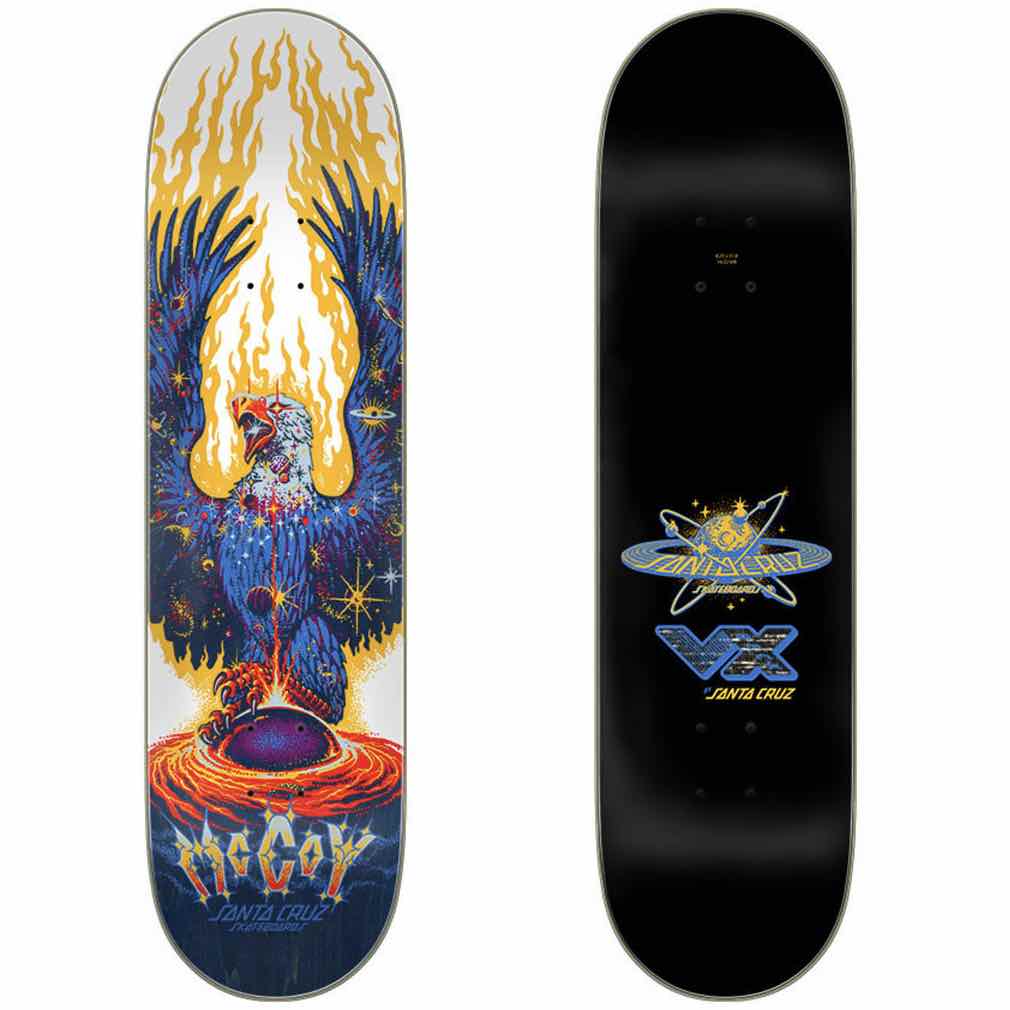 DECKS MCCOY COSMIC EAGLE SANTA CRUZ 8.25