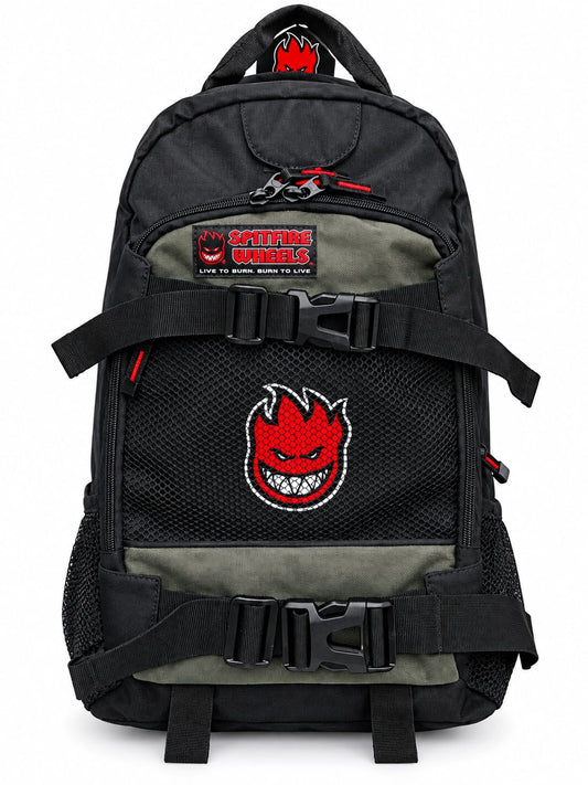 SPITFIRE BACKPACK BLACK GREEN