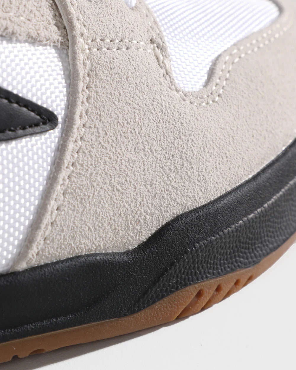 TELFORD LOW WHITE SUEDE CORDURA BLACK