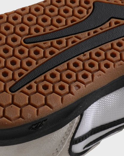 TELFORD LOW WHITE SUEDE CORDURA BLACK