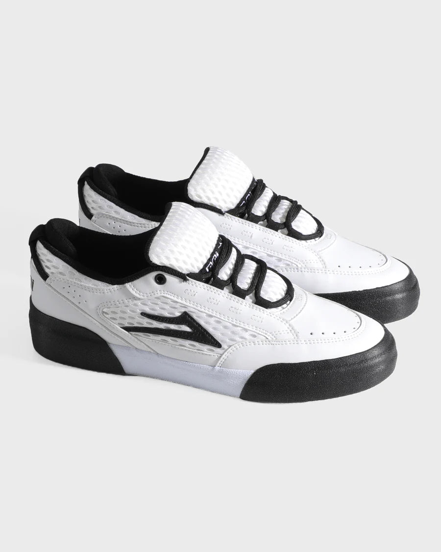 PAYLOAD WHITE LEATHER BLACK