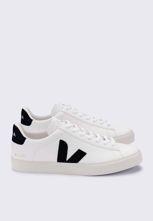 VEJA CAMPO WHITE BLACK